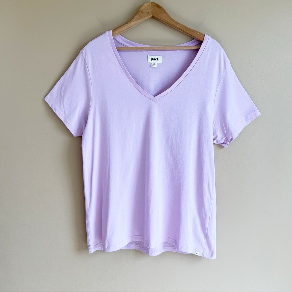 PACT women’s short sleeve t-shirt size XL 100% organic cotton sold